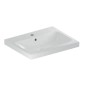 Geberit iCon - Lavabo 600x480x160 mm, avec trop-plein, avec trou pour robinetterie, blanc 501.834.00.1 Geberit iCon - Lavabo 600x480x160 mm, avec trop-plein, avec trou pour robinetterie, blanc 501.834.00.1