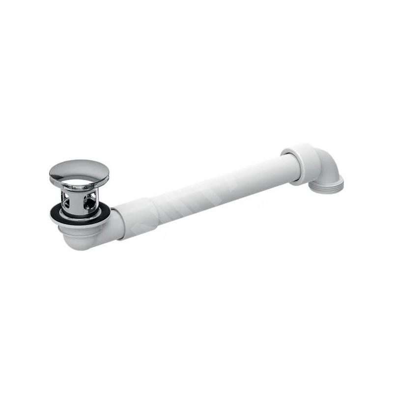Geberit Accessoires - Siphon gain de place, pour les lavabos avec trop-plein, ClickClack, chrome 152.071.21.1 Geberit Accessoires - Siphon gain de place, pour les lavabos avec trop-plein, ClickClack, chrome 152.071.21.1