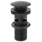 Ideal Standard Accessoires - Bonde Click-Clack, noir E1482XG