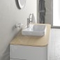 Duravit Happy D.2 Plus - Vasque 500x400 mm, avec un trou pour robinet, avec WonderGliss, blanc 23605000001 Duravit Happy D.2 Plus - Vasque 500x400 mm, avec un trou pour robinet, avec WonderGliss, blanc 23605000001