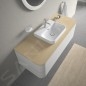 Duravit Happy D.2 Plus - Vasque 500x400 mm, avec un trou pour robinet, avec WonderGliss, blanc 23605000001 Duravit Happy D.2 Plus - Vasque 500x400 mm, avec un trou pour robinet, avec WonderGliss, blanc 23605000001