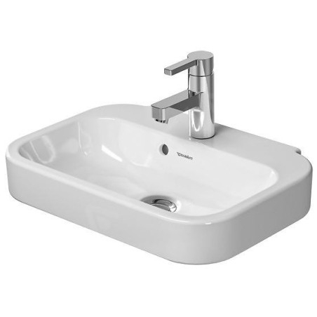 Duravit Happy D.2 - Lave-mains 500x360 mm, avec un trou pour mitigeur, blanc alpin 0709500000