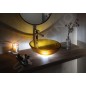 Sapho Beauty - Vasque en verre SUN, diamètre 420 mm, miel 2501-03 Sapho Beauty - Vasque en verre SUN, diamètre 420 mm, miel 2501-03