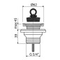 Alcadrain Accessoires - Garniture de vidage 5/4", grille en inox A31 Alcadrain Accessoires - Garniture de vidage 5/4", grille en inox A31