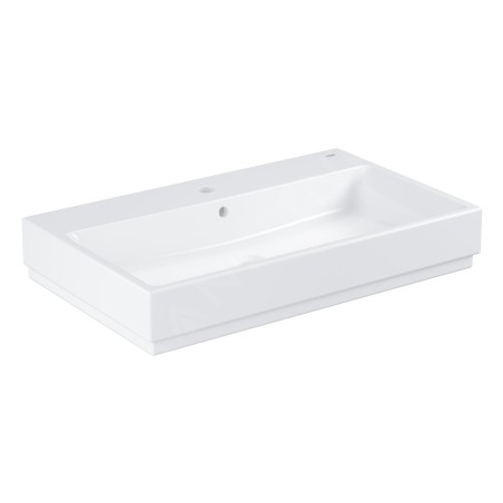 Grohe Cube Ceramic - Lavabo avec trop-plein, 800x490 mm, PureGuard, blanc alpin 3946900H