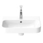 Duravit Happy D.2 Plus - Vasque 500x400 mm, avec un trou pour robinet, blanc alpin 2360500000 Duravit Happy D.2 Plus - Vasque 500x400 mm, avec un trou pour robinet, blanc alpin 2360500000