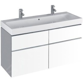 Geberit iCon - Lavabo, 1200x485 mm, KeraTect, blanc 124020600