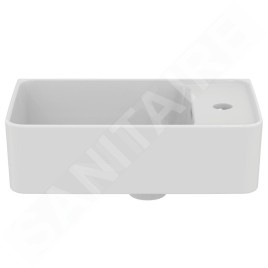 Ideal Standard Strada II - Lave-mains 450x270 mm, 1 trou pour robinet à droite, avec Ideal Plus, blanc T2994MA