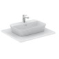 Ideal Standard Ipalyss - Vasque, 550x380 mm, avec trop-plein, un trou pour robinetterie, blanc E207701 Ideal Standard Ipalyss - Vasque, 550x380 mm, avec trop-plein, un trou pour robinetterie, blanc E207701