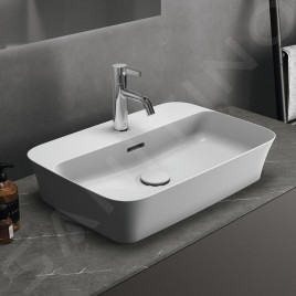 Ideal Standard Ipalyss - Vasque, 550x380 mm, avec trop-plein, un trou pour robinetterie, blanc E207701