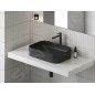 Ravak Ceramic - Vasque à poser, 550x370 mm, sans trop-plein, noir mat XJX0D155001 Ravak Ceramic - Vasque à poser, 550x370 mm, sans trop-plein, noir mat XJX0D155001