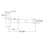 Steinberg 100 - Siphon design, nickel brossé 100 1696 BN Steinberg 100 - Siphon design, nickel brossé 100 1696 BN