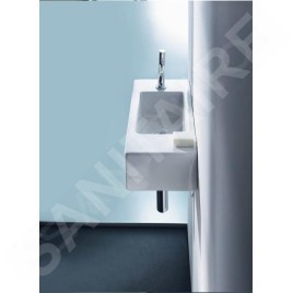 Duravit Vero - Lave-mains 500x250 mm, un trou pour robinetterie à gauche, blanc alpin 0703500009