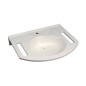 Geberit Publica - Lavabo adapté aux PMR, 600x550x115 mm, sans trop-plein, trou de robinetterie, blanc alpin 402160016 Geberit Publica - Lavabo adapté aux PMR, 600x550x115 mm, sans trop-plein, trou de robinetterie, blanc alpin 402160016