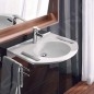 Geberit Publica - Lavabo adapté aux PMR, 600x550x115 mm, sans trop-plein, trou de robinetterie, blanc alpin 402160016 Geberit Publica - Lavabo adapté aux PMR, 600x550x115 mm, sans trop-plein, trou de robinetterie, blanc alpin 402160016
