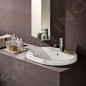 Geberit VariForm - Vasque à encastrer 600x450 mm, avec trop-plein, trou pour robinetterie, blanc 500.732.01.2 Geberit VariForm - Vasque à encastrer 600x450 mm, avec trop-plein, trou pour robinetterie, blanc 500.732.01.2