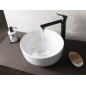 Sapho Lavabos - Vasque à poser, diamètre 33 cm, sans trop-plein, blanc TU0077 Sapho Lavabos - Vasque à poser, diamètre 33 cm, sans trop-plein, blanc TU0077