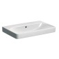 Geberit Smyle Square - Lavabo 750x480x165 mm, avec trop-plein, sans trou pour robinetterie, blanc 500.249.00.2 Geberit Smyle Square - Lavabo 750x480x165 mm, avec trop-plein, sans trou pour robinetterie, blanc 500.249.00.2