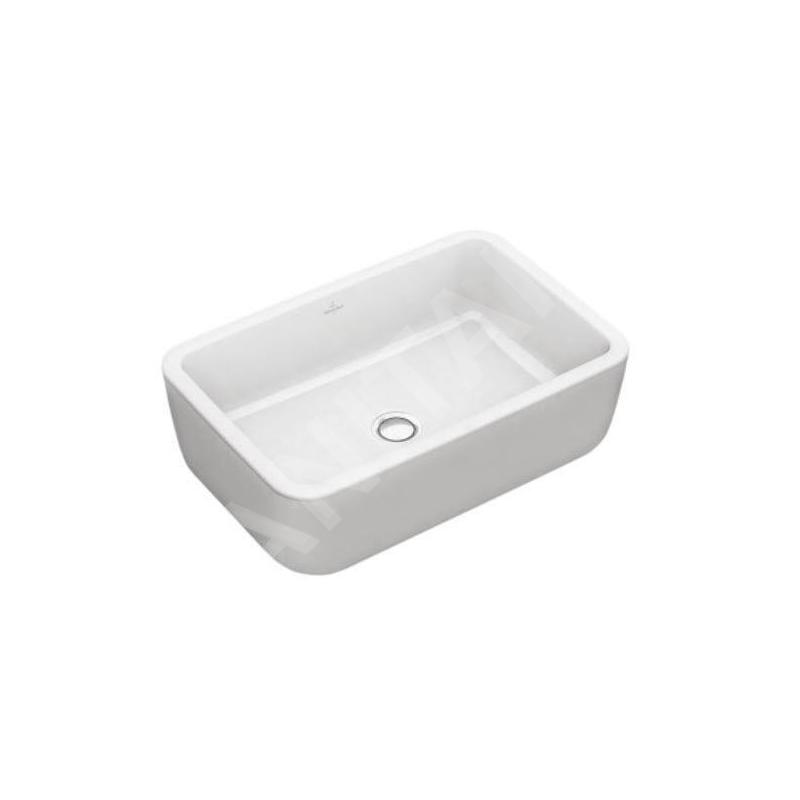 Villeroy & Boch Architectura - Vasque, 600x400 mm, avec trop-plein, sans trou de robinetterie, blanc alpin 41276001 Villeroy & Boch Architectura - Vasque, 600x400 mm, avec trop-plein, sans trou de robinetterie, blanc alpin 41276001