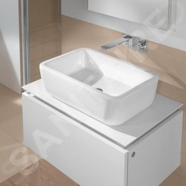 Villeroy & Boch Architectura - Vasque, 600x400 mm, avec trop-plein, sans trou de robinetterie, blanc alpin 41276001