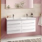 Villeroy & Boch Avento - Meuble double vasque 1200x470 mm, avec trop-plein, 2 trous de robinetterie, blanc alpin 4A23CK01 Villeroy & Boch Avento - Meuble double vasque 1200x470 mm, avec trop-plein, 2 trous de robinetterie, blanc alpin 4A23CK01
