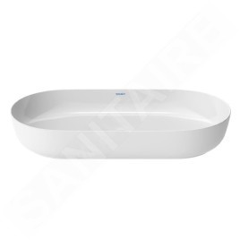 Duravit Luv - Vasque 800x400 mm, DuraCeram, avec WonderGliss, blanc alpin 03798000001