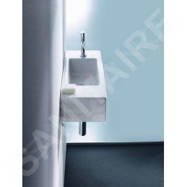 Duravit Vero - Lave-mains 500x250 mm, un trou pour robinetterie à droite, blanc alpin 0703500008