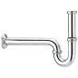 Hansgrohe Siphons - Siphon tube à montage facile, chrome 53010000 Hansgrohe Siphons - Siphon tube à montage facile, chrome 53010000