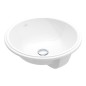 Villeroy & Boch Architectura - Lavabo à encastrer, diamètre 400 mm, avec trop-plein, CeramicPlus, blanc alpin 5A7545R1 Villeroy & Boch Architectura - Lavabo à encastrer, diamètre 400 mm, avec trop-plein, CeramicPlus, blanc alpin 5A7545R1