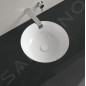 Villeroy & Boch Architectura - Lavabo à encastrer, diamètre 400 mm, avec trop-plein, CeramicPlus, blanc alpin 5A7545R1 Villeroy & Boch Architectura - Lavabo à encastrer, diamètre 400 mm, avec trop-plein, CeramicPlus, blanc alpin 5A7545R1
