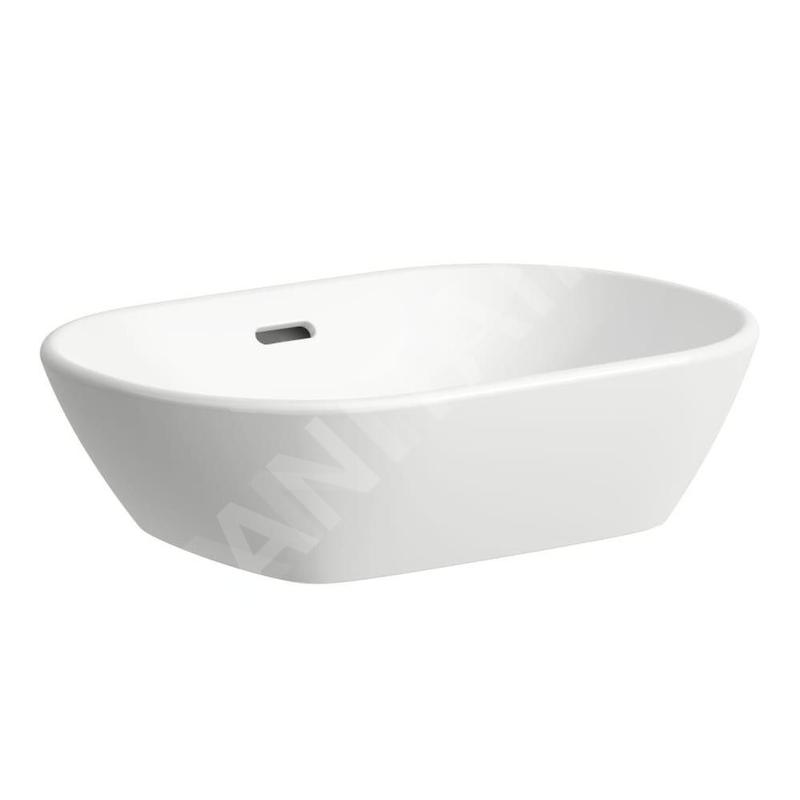 Laufen Lua - Vasque, 50x35 cm, avec trop-plein, LCC, blanc H8120834001091
