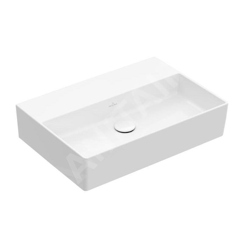 Villeroy & Boch Memento 2.0 - Meuble lavabo 500x420 mm, sans trop-plein, sans trou de robinetterie, blanc alpin 4A225F01 Villeroy & Boch Memento 2.0 - Meuble lavabo 500x420 mm, sans trop-plein, sans trou de robinetterie, blanc alpin 4A225F01