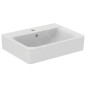 Ideal Standard Connect - Lavabo Cube , 600x460x175 mm, un trou pour mitigeur, blanc E714101 Ideal Standard Connect - Lavabo Cube , 600x460x175 mm, un trou pour mitigeur, blanc E714101