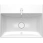 Duravit DuraSquare - Lavabo 600x470 mm, avec un trou pour robinet, DuraCeram, blanc alpin 2353600041 Duravit DuraSquare - Lavabo 600x470 mm, avec un trou pour robinet, DuraCeram, blanc alpin 2353600041