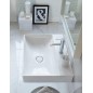 Duravit DuraSquare - Lavabo 600x470 mm, avec un trou pour robinet, DuraCeram, blanc alpin 2353600041 Duravit DuraSquare - Lavabo 600x470 mm, avec un trou pour robinet, DuraCeram, blanc alpin 2353600041