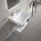 Duravit DuraSquare - Lavabo 600x470 mm, avec un trou pour robinet, DuraCeram, blanc alpin 2353600041 Duravit DuraSquare - Lavabo 600x470 mm, avec un trou pour robinet, DuraCeram, blanc alpin 2353600041
