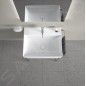 Duravit DuraSquare - Lavabo 600x470 mm, avec un trou pour robinet, DuraCeram, blanc alpin 2353600041 Duravit DuraSquare - Lavabo 600x470 mm, avec un trou pour robinet, DuraCeram, blanc alpin 2353600041
