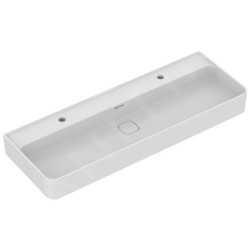 Ideal Standard Strada II - Lavabo 1200x430 mm, 2 trous pour robinetterie, blanc T359501