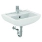Ideal Standard Eurovit - Lave-mains 450x360x170 mm, un trou pour mitigeur, blanc K284801