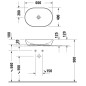 Duravit D-Neo - Lavabo 600x400 mm, blanc 2372600070 Duravit D-Neo - Lavabo 600x400 mm, blanc 2372600070