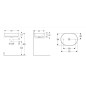 Geberit VariForm - Vasque 550x400 mm, sans trop-plein, sans trou pour robinetterie, blanc 500.774.01.2 Geberit VariForm - Vasque 550x400 mm, sans trop-plein, sans trou pour robinetterie, blanc 500.774.01.2