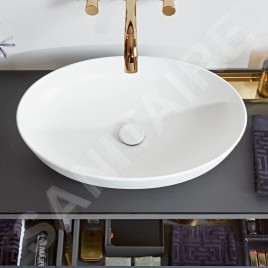 Villeroy & Boch Artis - Vasque, 610x410 mm, CeramicPlus, Stone White 419861RW