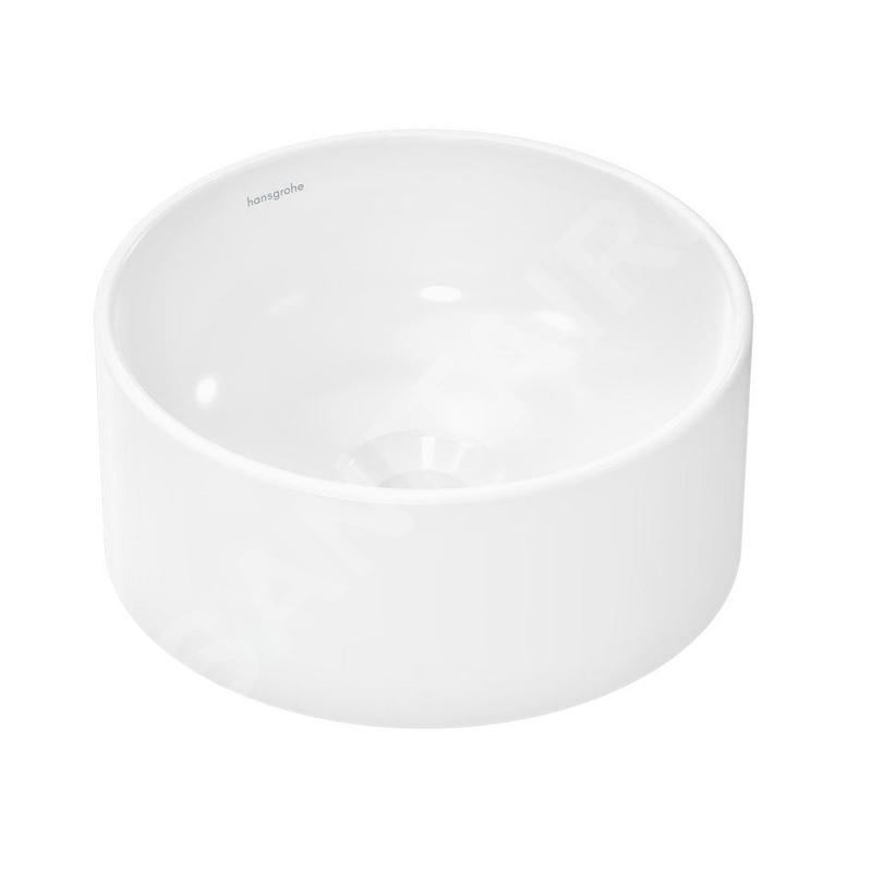 Hansgrohe Xuniva S - Vasque à poser, diamètre 30 cm, sans trop-plein, SmartClean, blanc 61070450