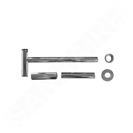 Duravit Accessoires - Siphon de design, noir mat 0050364600