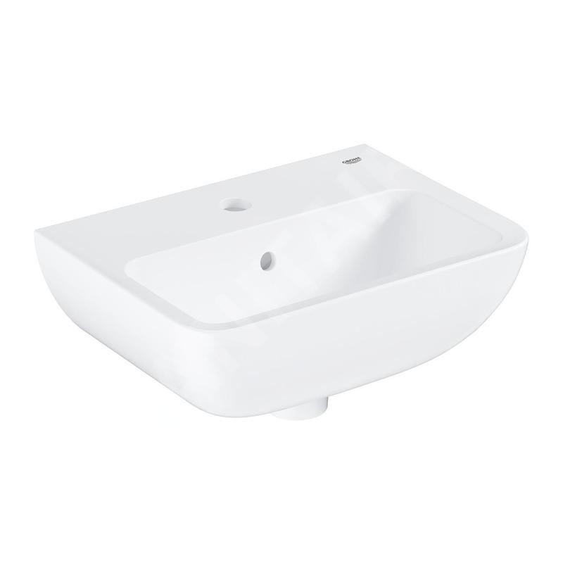Grohe Start Edge - Lave-mains 450x350 mm, avec trop-plein, avec trou pour robinetterie, blanc alpin 39953000