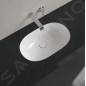 Villeroy & Boch O.novo - Vasque sans trou à installer par le bas, avec trop-plein, 530 mm x 320 mm, blanc - vasque, avec Villeroy & Boch O.novo - Vasque sans trou à installer par le bas, avec trop-plein, 530 mm x 320 mm, blanc - vasque, avec