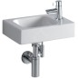 Geberit iCon - Lave-mains sans trop-plein avec trou à droite, 380x280 mm, blanc 124736000