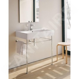 Duravit Vero - Lavabo 700x470 mm, avec un trou pour robinetterie, avec WonderGliss, blanc alpin 04547000001