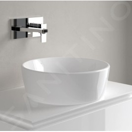 Villeroy & Boch Architectura - Vasque à poser, diamètre 450 mm, avec trop-plein, blanc alpin 5A254501