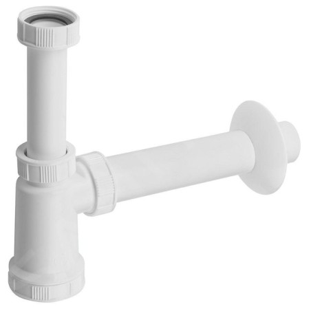 Bruckner Accessoires - Siphon de lavabo 1 1/4, évacuation 40 mm, blanc 151.109.0